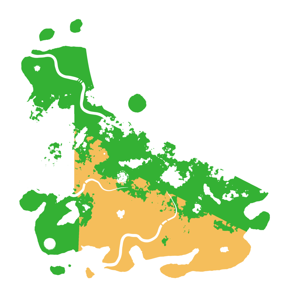 Biome Rust Map: Procedural Map, Size: 4500, Seed: 603824240