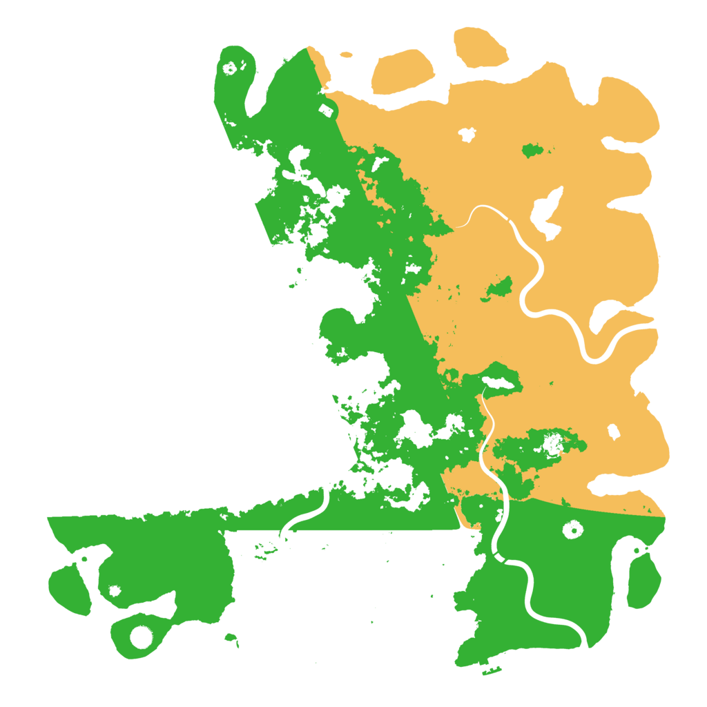 Biome Rust Map: Procedural Map, Size: 5500, Seed: 1428538421