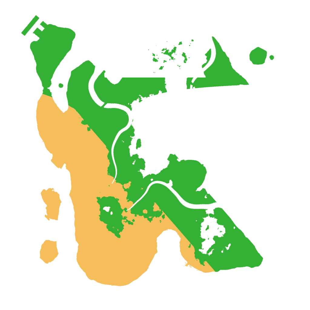 Biome Rust Map: Procedural Map, Size: 2700, Seed: 1770552087