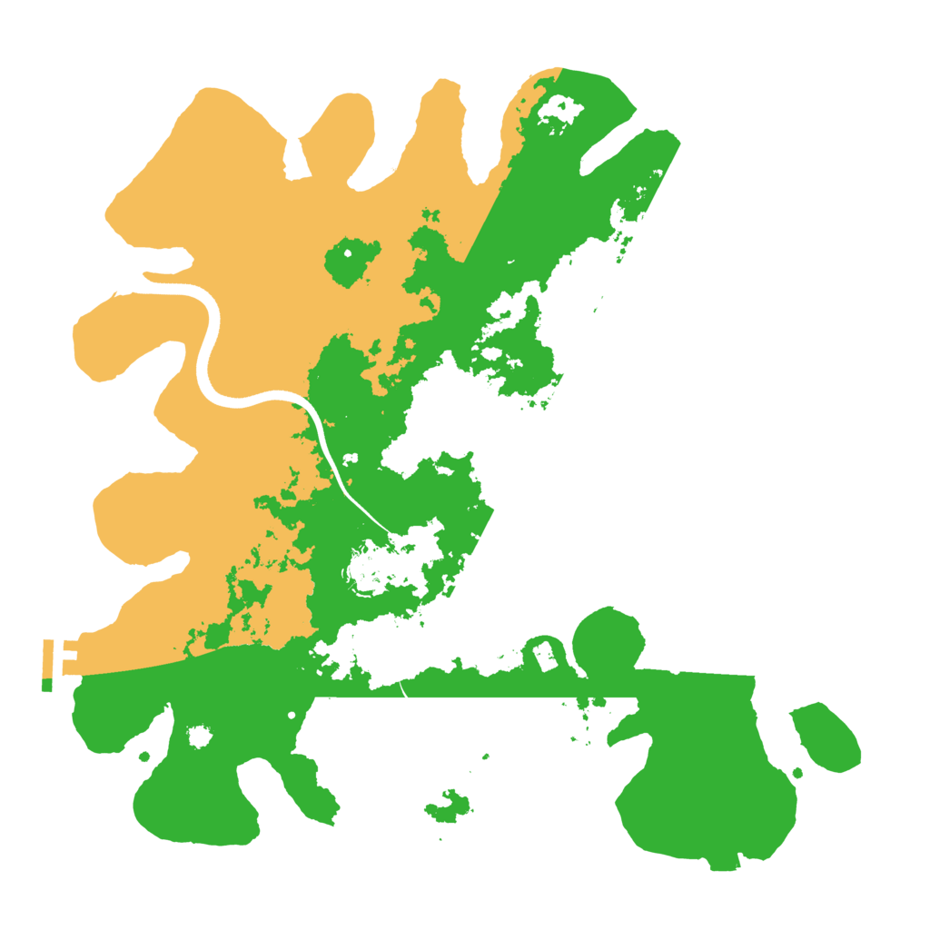 Biome Rust Map: Procedural Map, Size: 3595, Seed: 1444859538