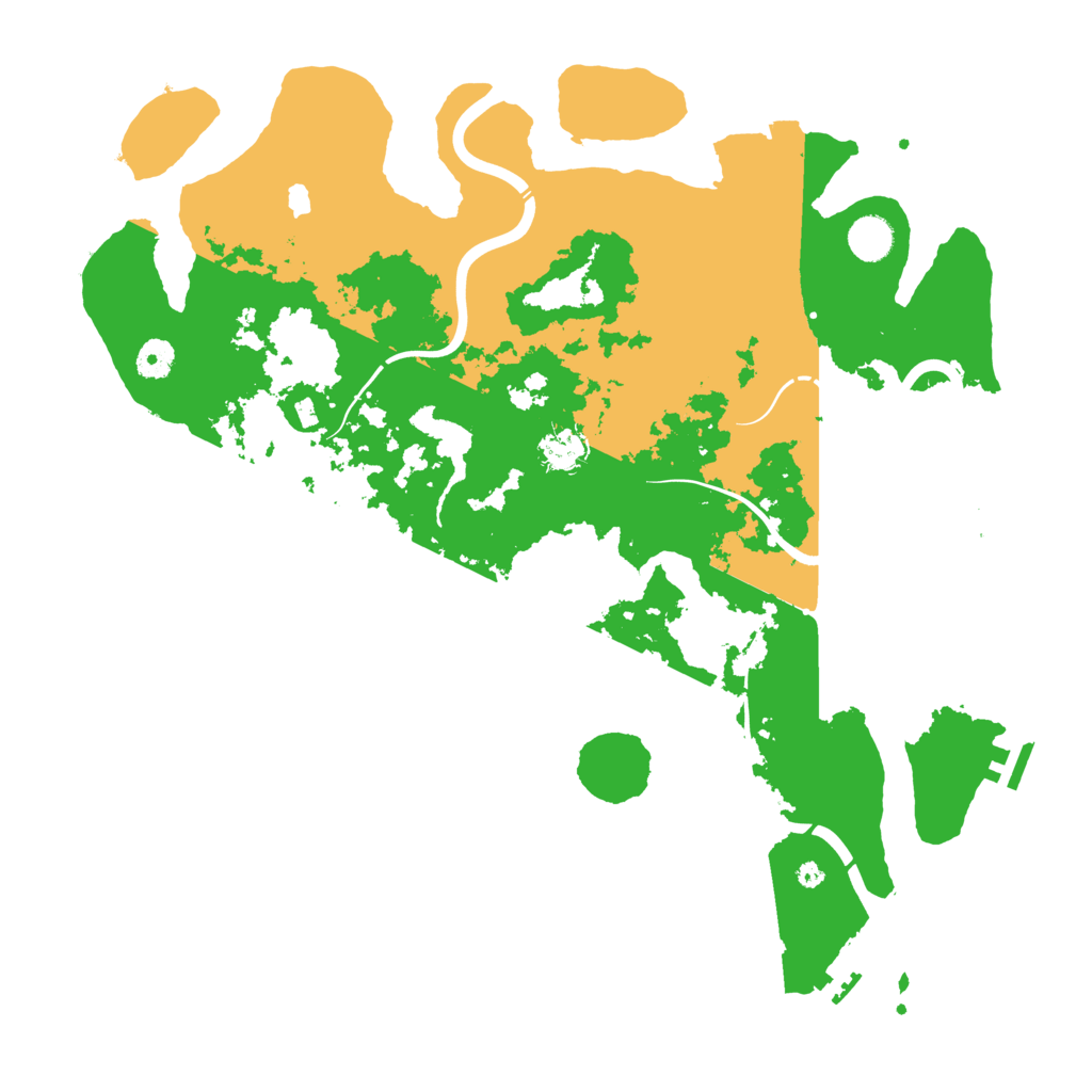 Biome Rust Map: Procedural Map, Size: 4250, Seed: 2001229263