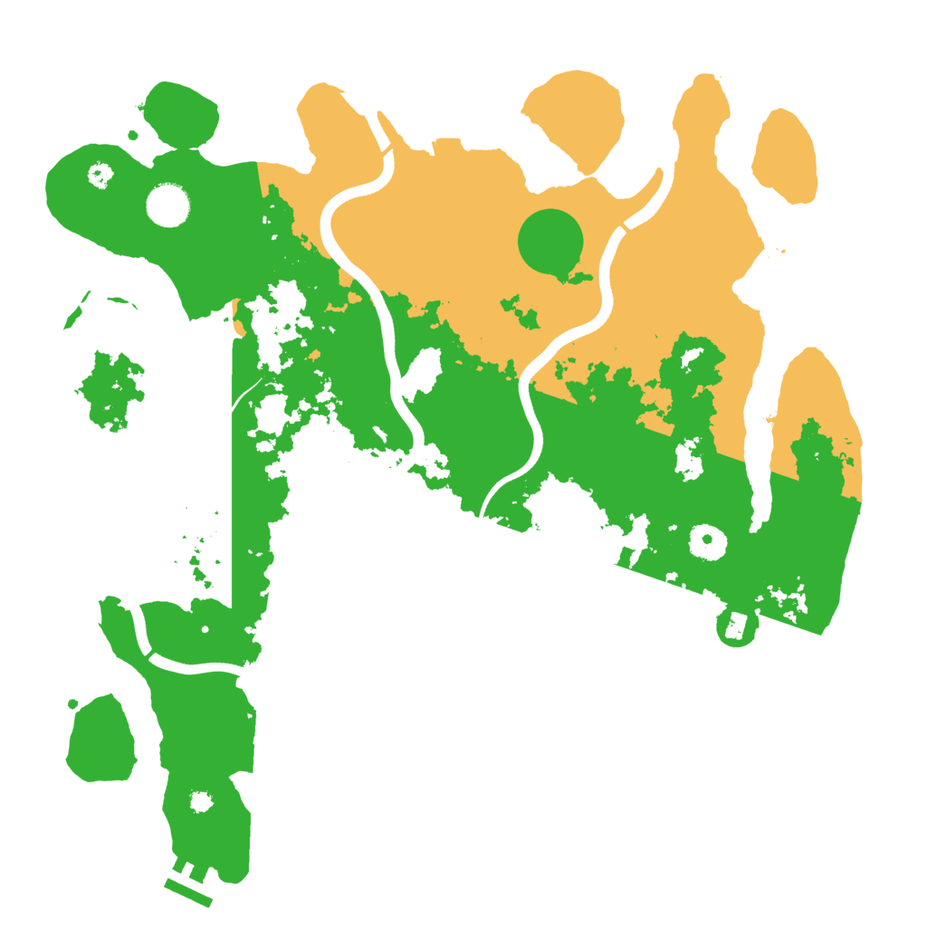Biome Rust Map: Procedural Map, Size: 3750, Seed: 478778893