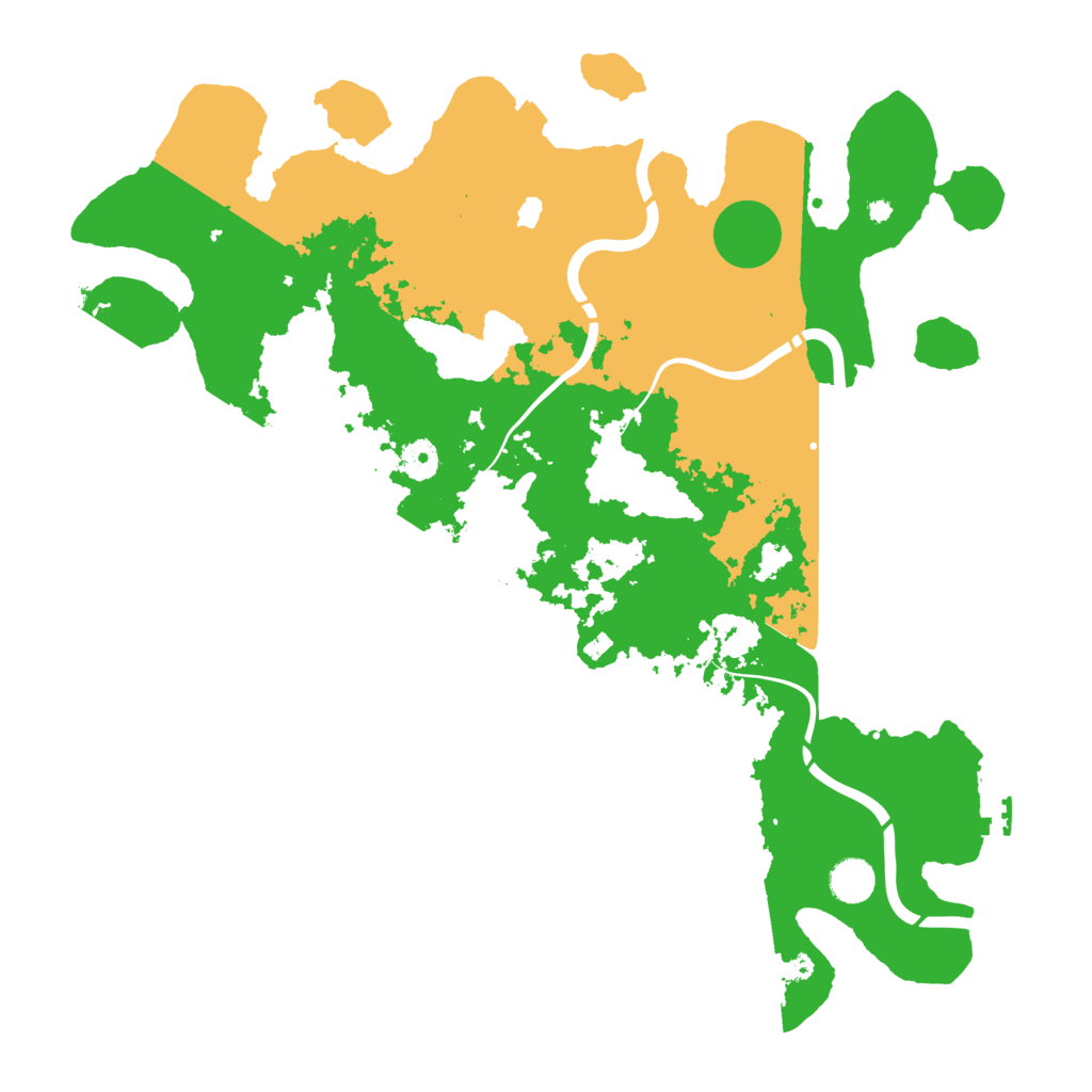 Biome Rust Map: Procedural Map, Size: 4250, Seed: 1504763730
