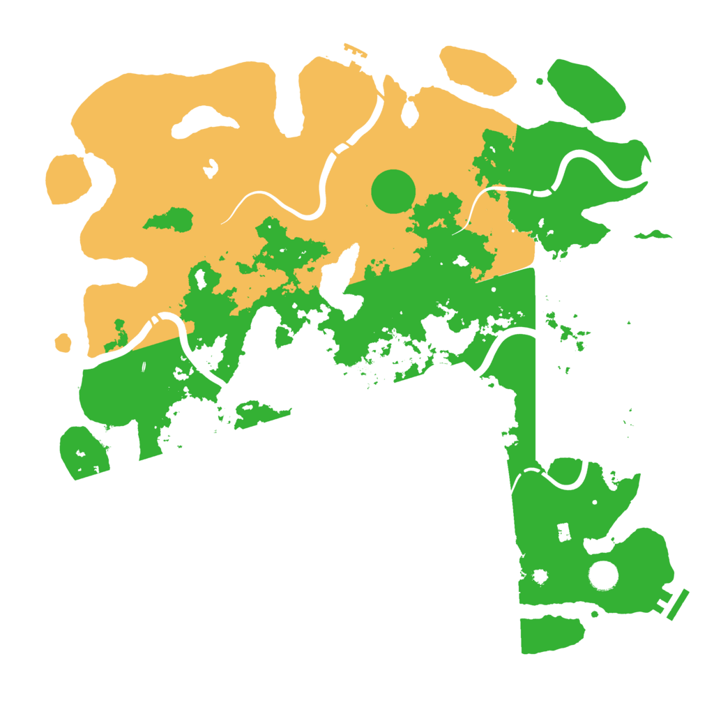 Biome Rust Map: Procedural Map, Size: 4250, Seed: 19846916
