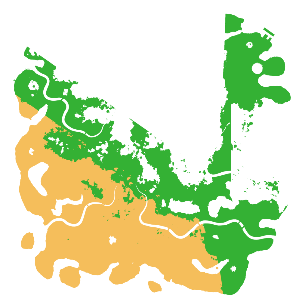 Biome Rust Map: Procedural Map, Size: 5000, Seed: 32323