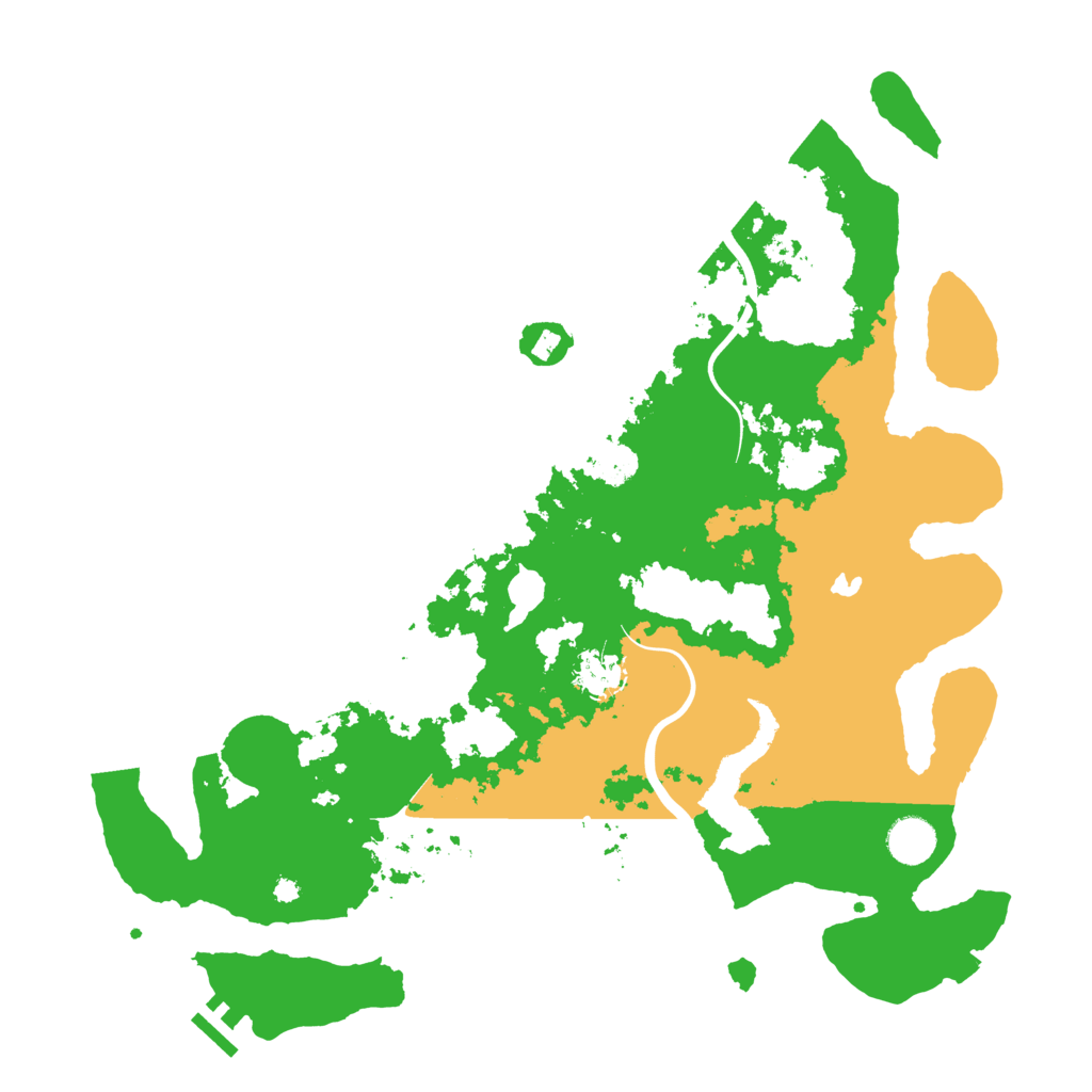 Biome Rust Map: Procedural Map, Size: 4000, Seed: 5022026