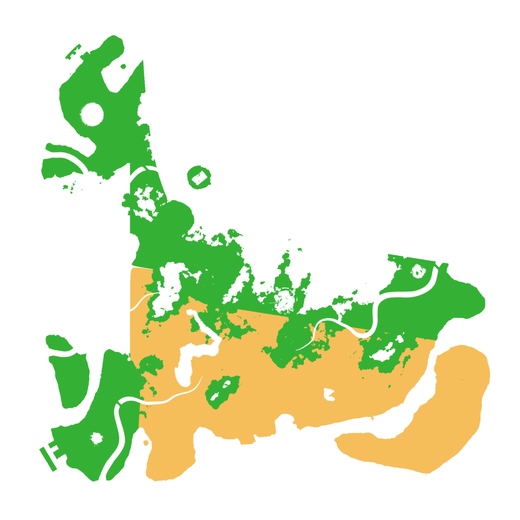 Biome Rust Map: Procedural Map, Size: 4000, Seed: 1901730073