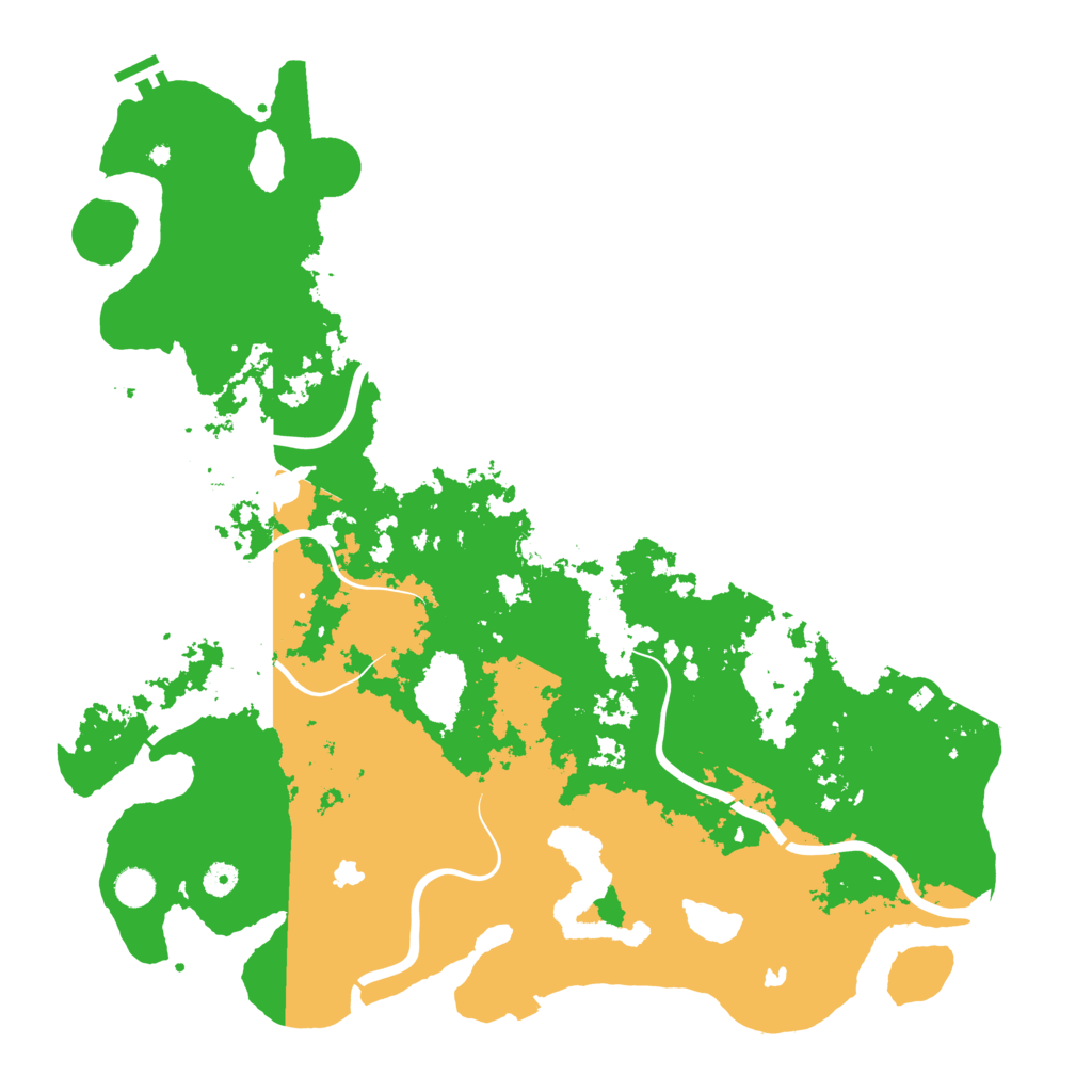 Biome Rust Map: Procedural Map, Size: 4800, Seed: 722250661