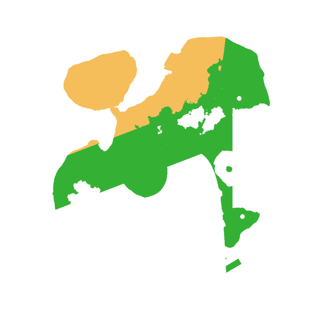 Biome Rust Map: Procedural Map, Size: 2000, Seed: 44727566