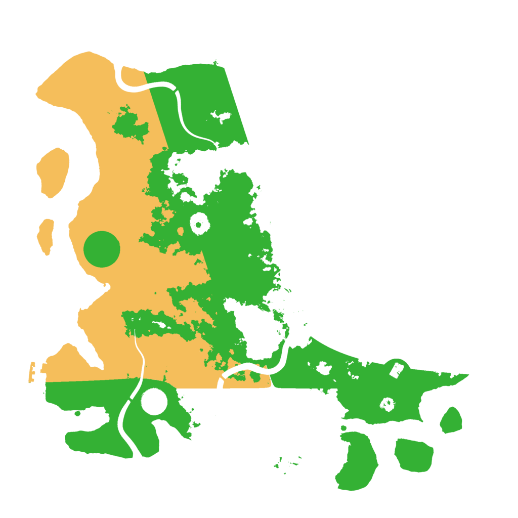 Biome Rust Map: Procedural Map, Size: 3750, Seed: 469586451