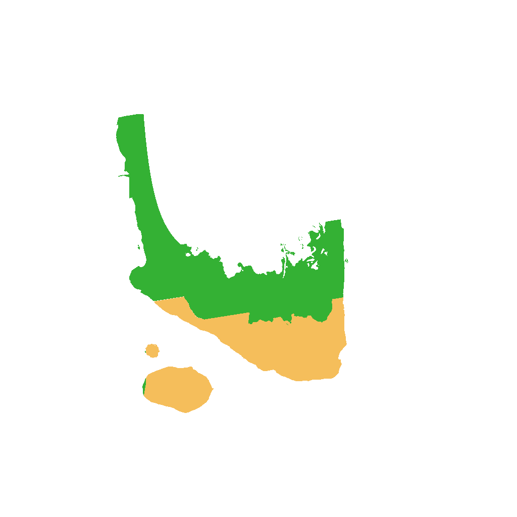 Biome Rust Map: Procedural Map, Size: 1500, Seed: 1996271887