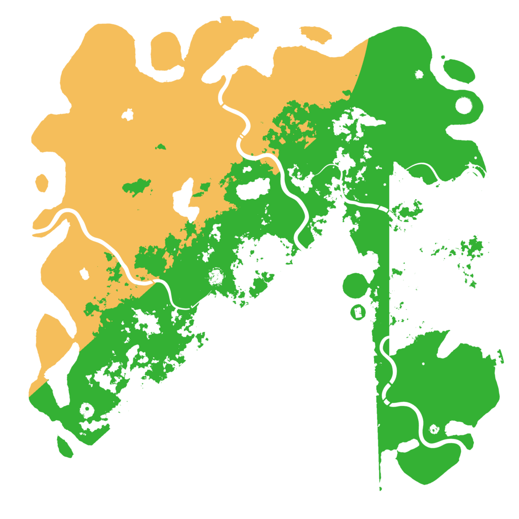 Biome Rust Map: Procedural Map, Size: 5500, Seed: 188137215
