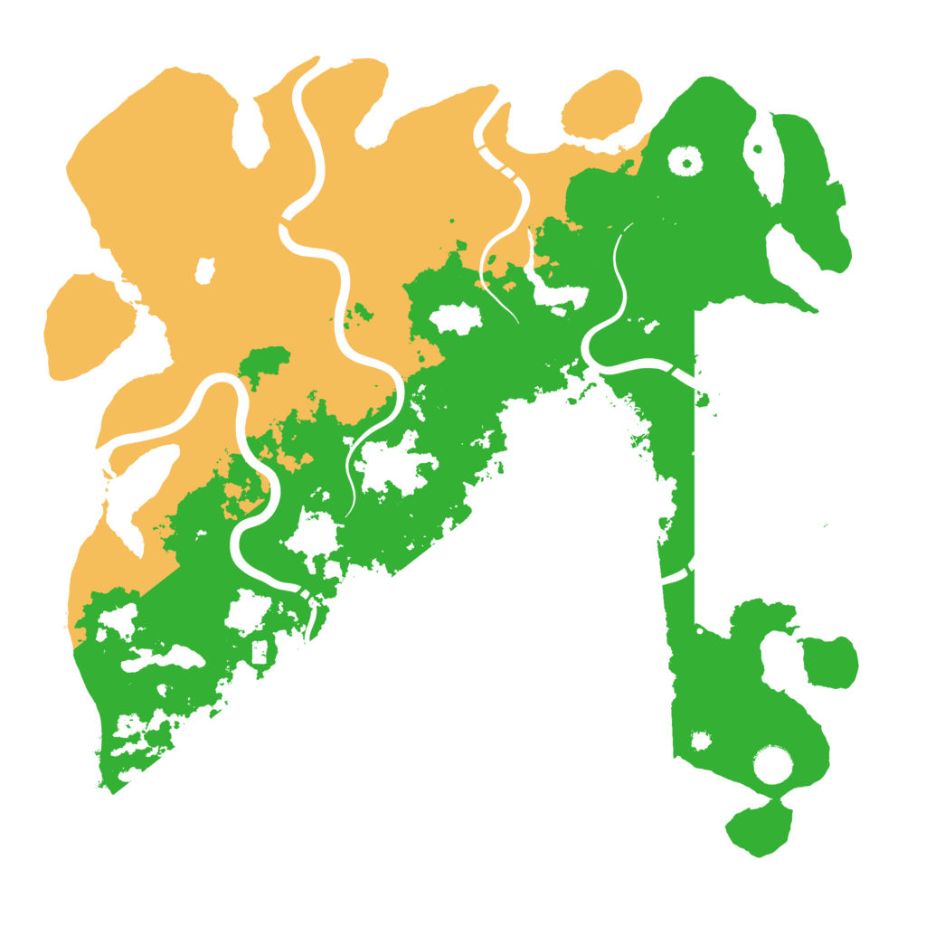 Biome Rust Map: Procedural Map, Size: 4250, Seed: 15770