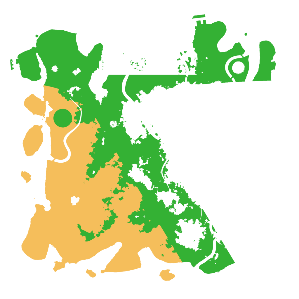Biome Rust Map: Procedural Map, Size: 4250, Seed: 728821821