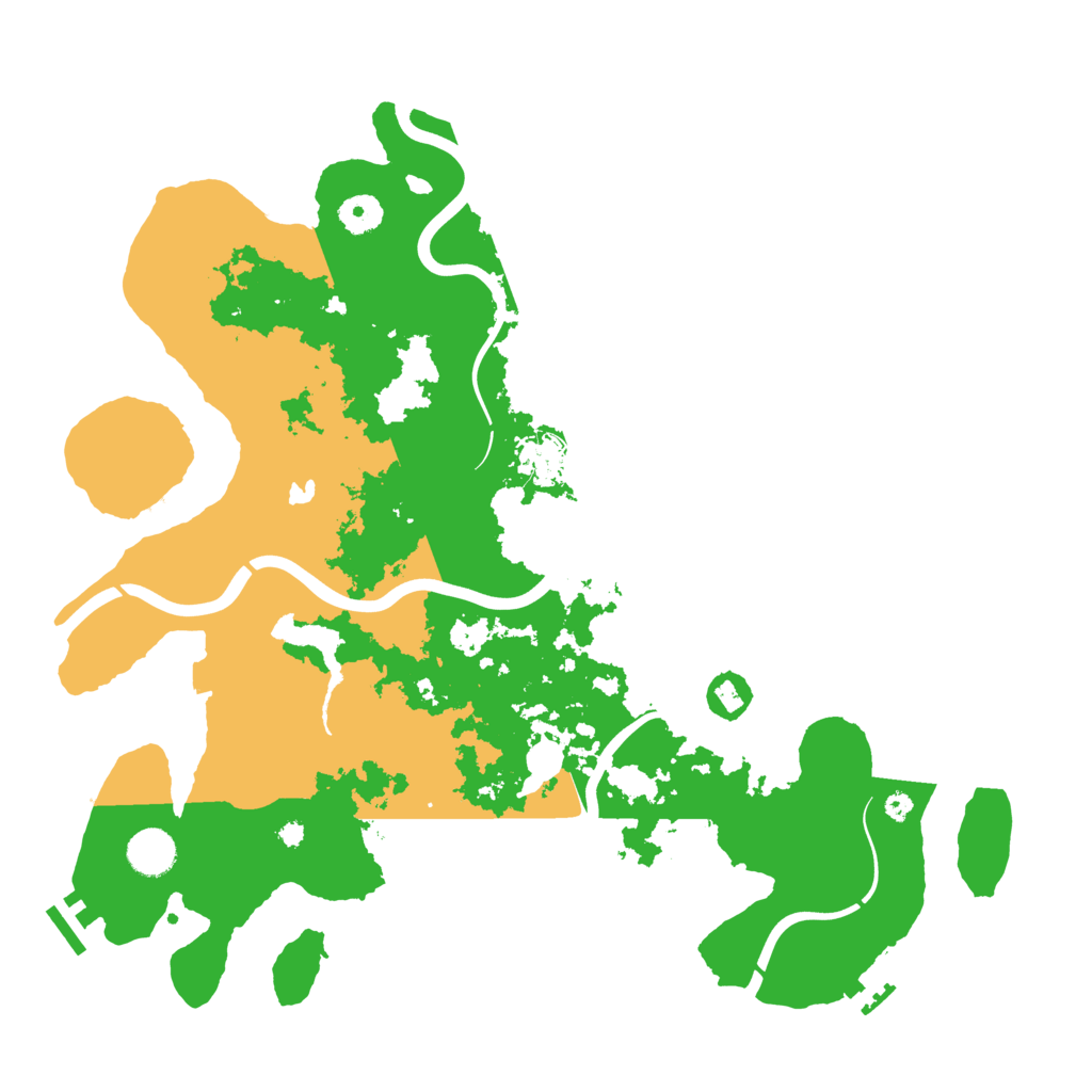 Biome Rust Map: Procedural Map, Size: 4000, Seed: 1727408455