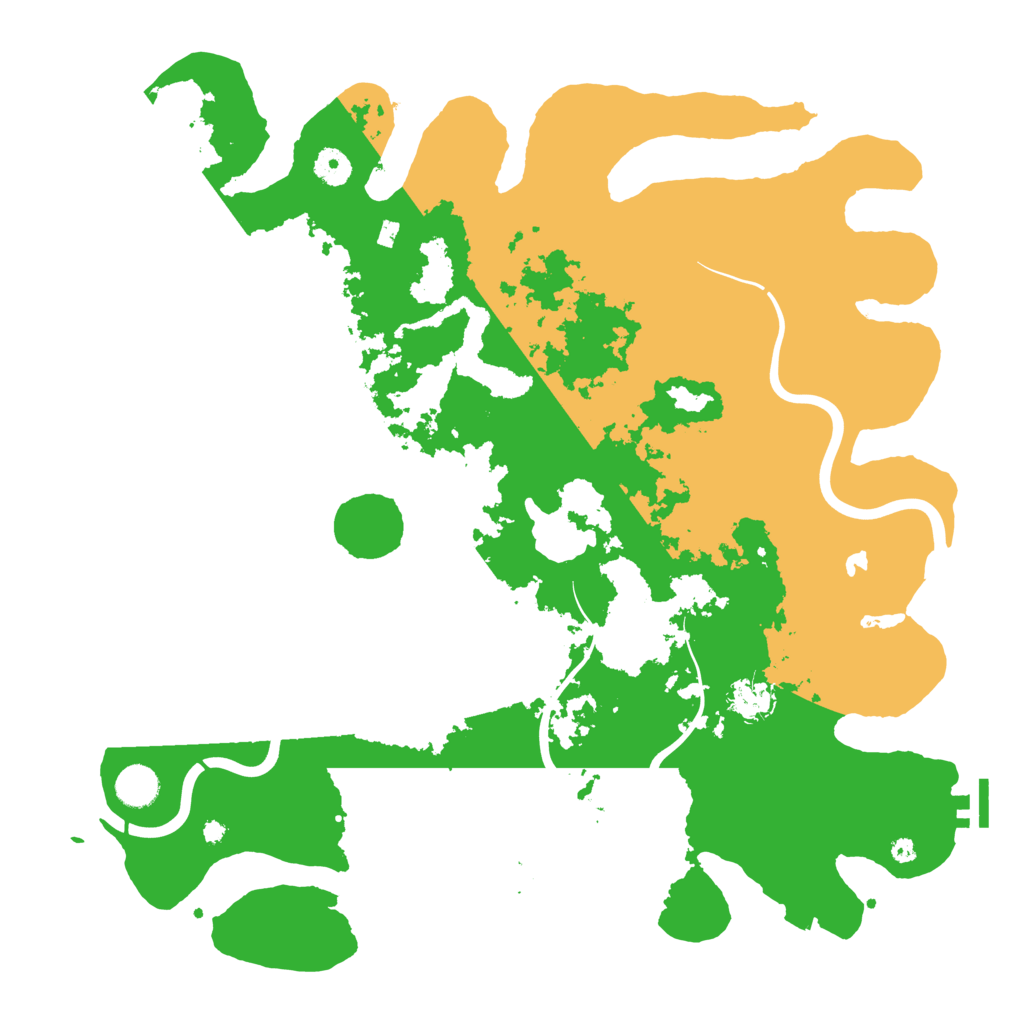 Biome Rust Map: Procedural Map, Size: 4200, Seed: 2113396574