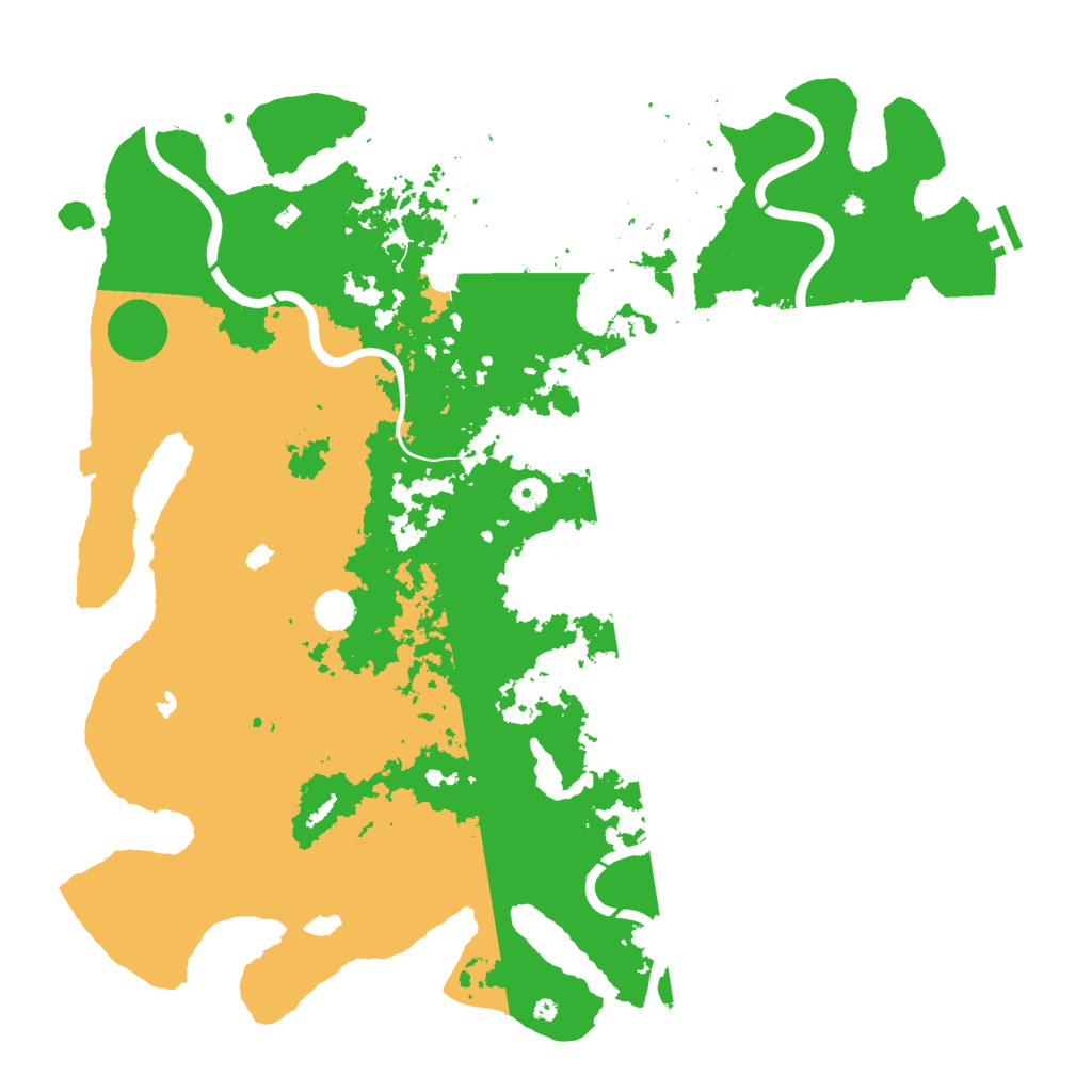 Biome Rust Map: Procedural Map, Size: 4800, Seed: 427539964