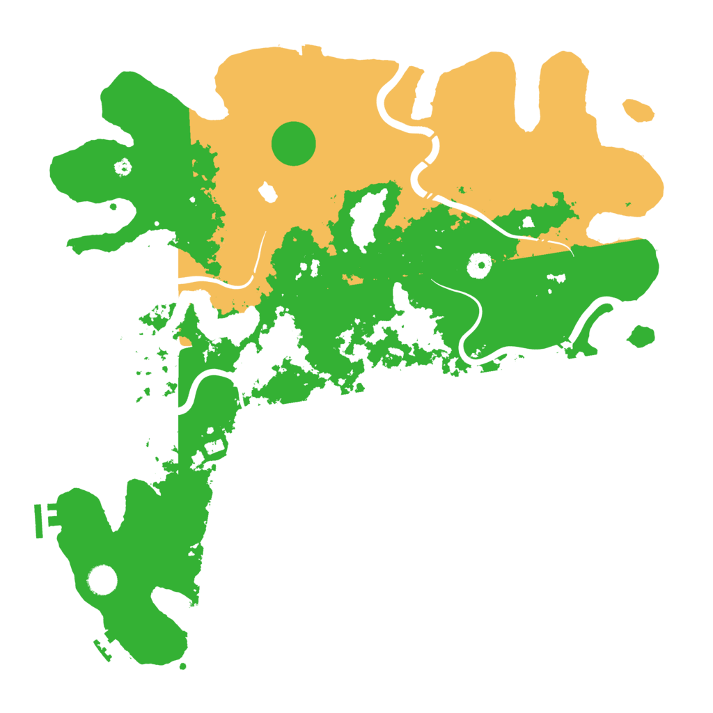Biome Rust Map: Procedural Map, Size: 4250, Seed: 965290949
