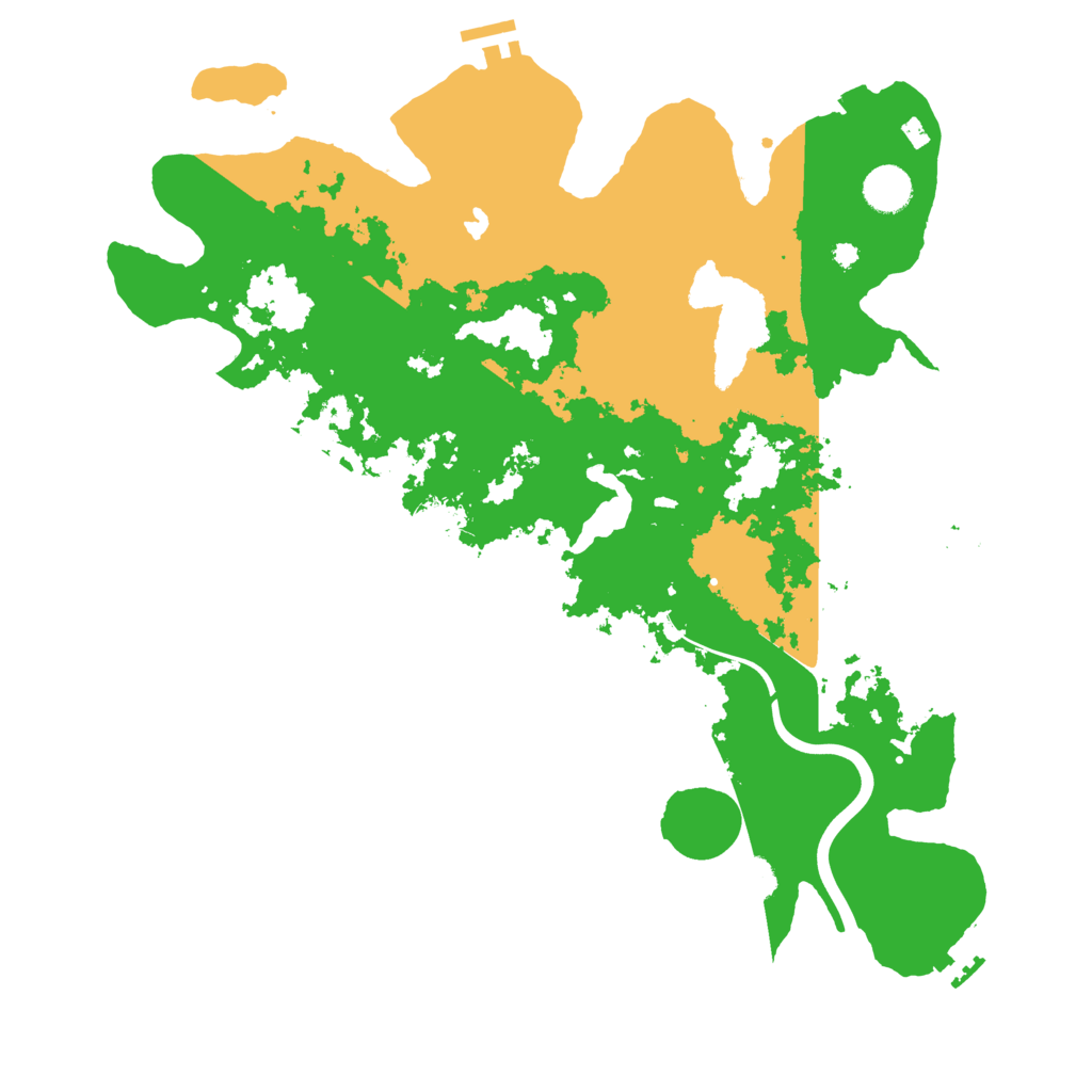 Biome Rust Map: Procedural Map, Size: 4000, Seed: 1234567880