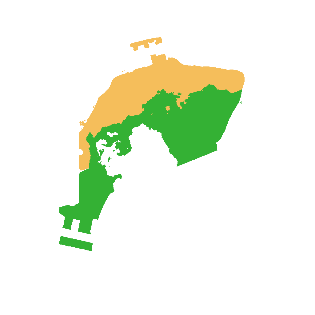 Biome Rust Map: Procedural Map, Size: 1500, Seed: 91457