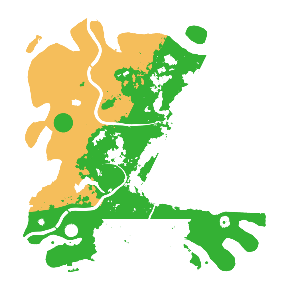 Biome Rust Map: Procedural Map, Size: 4000, Seed: 885803552