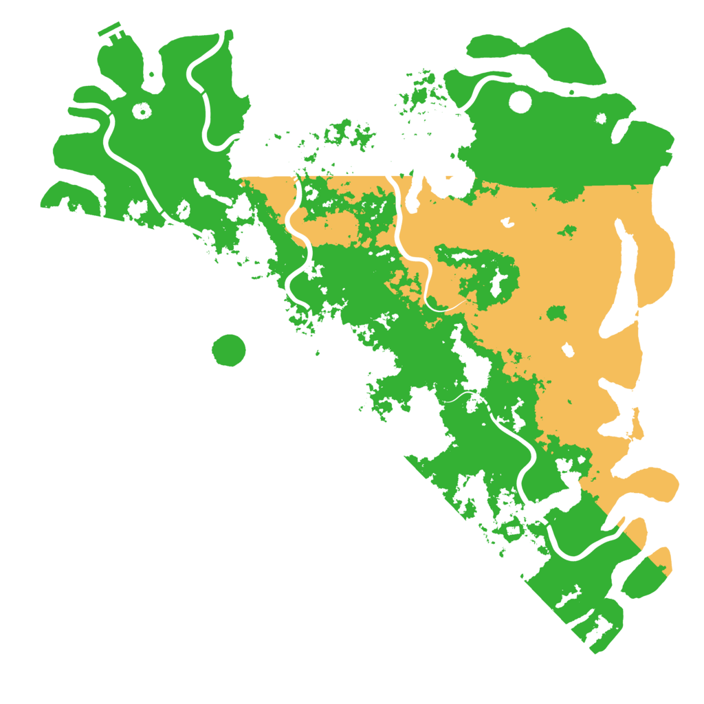 Biome Rust Map: Procedural Map, Size: 5900, Seed: 6767678