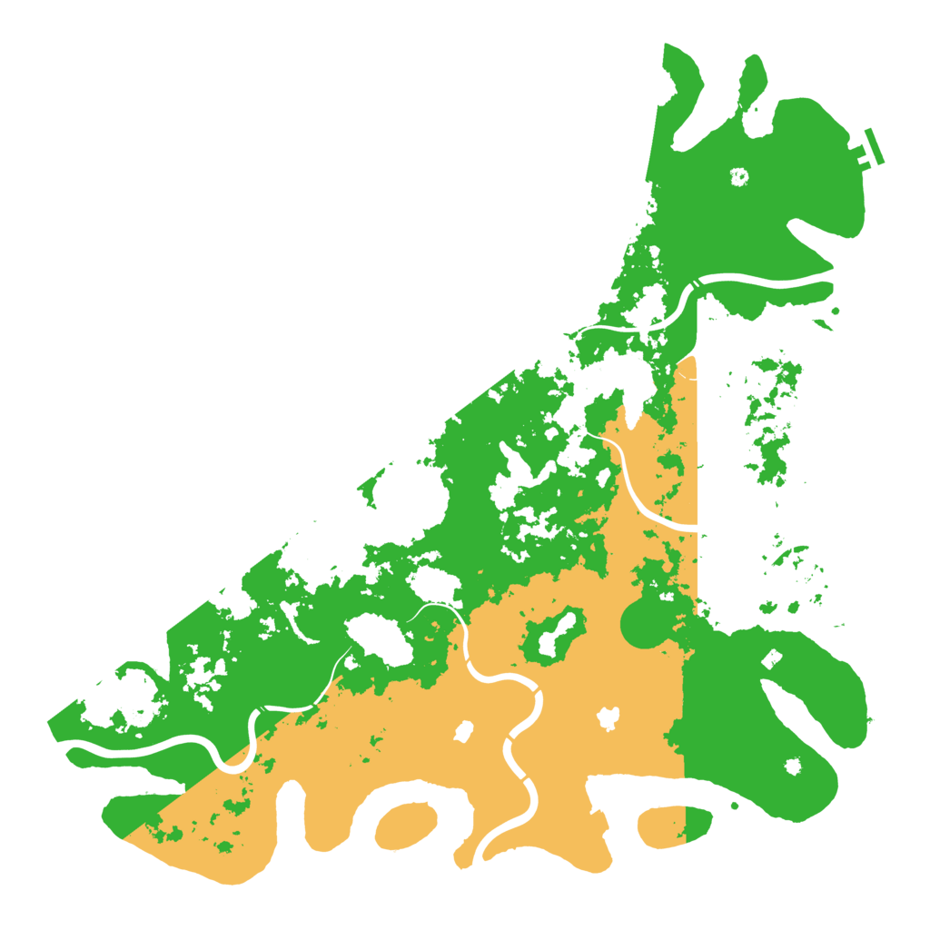 Biome Rust Map: Procedural Map, Size: 5000, Seed: 2046254446