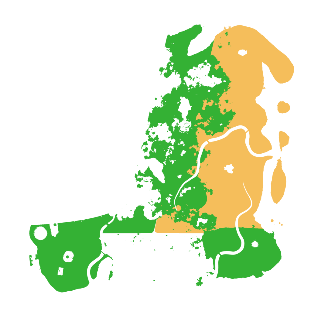 Biome Rust Map: Procedural Map, Size: 4250, Seed: 1371096686