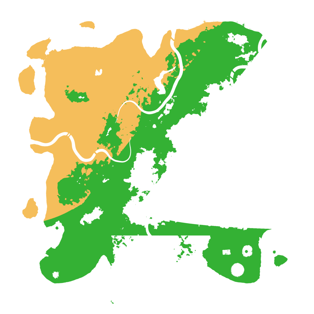 Biome Rust Map: Procedural Map, Size: 4250, Seed: 524194428