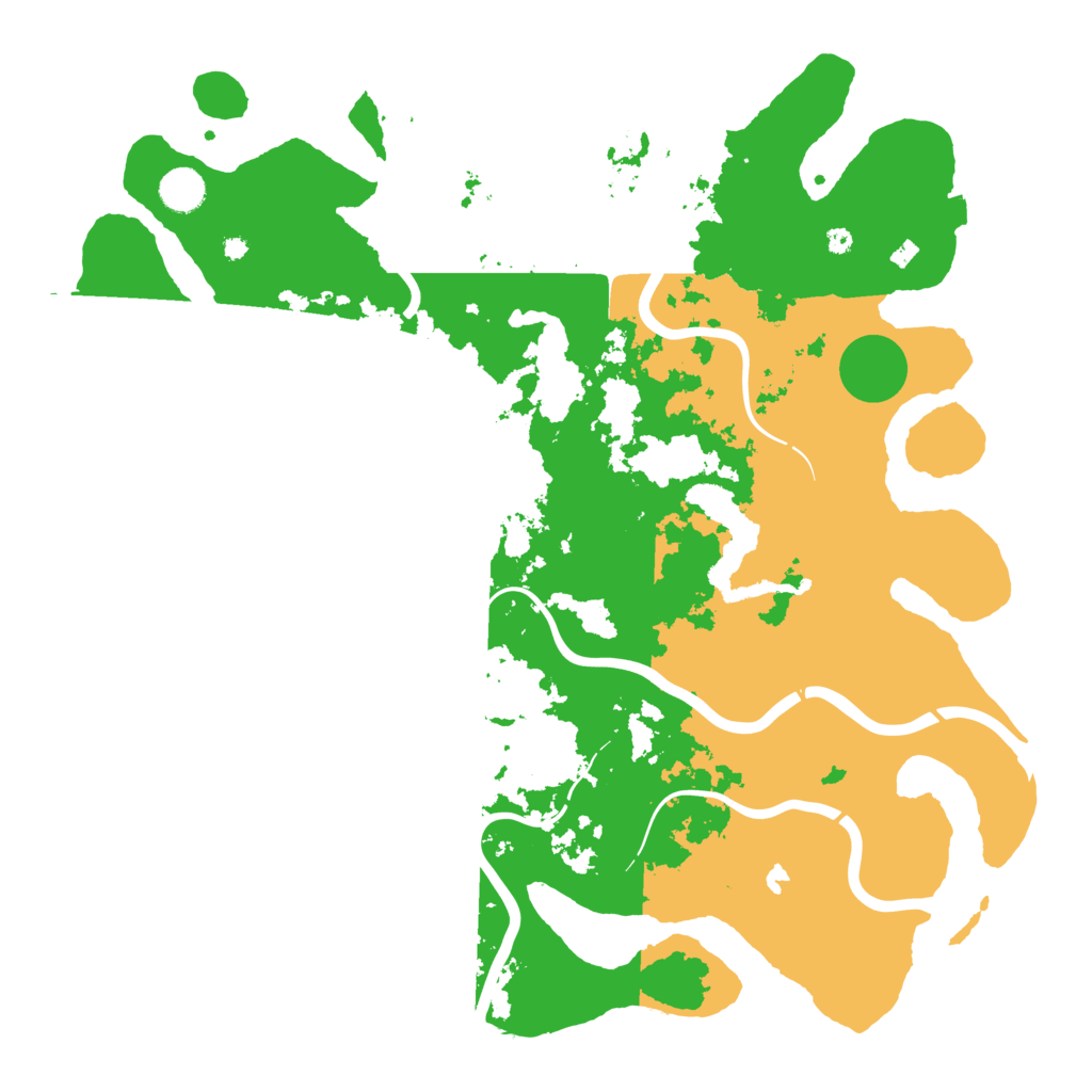 Biome Rust Map: Procedural Map, Size: 4250, Seed: 2079728788