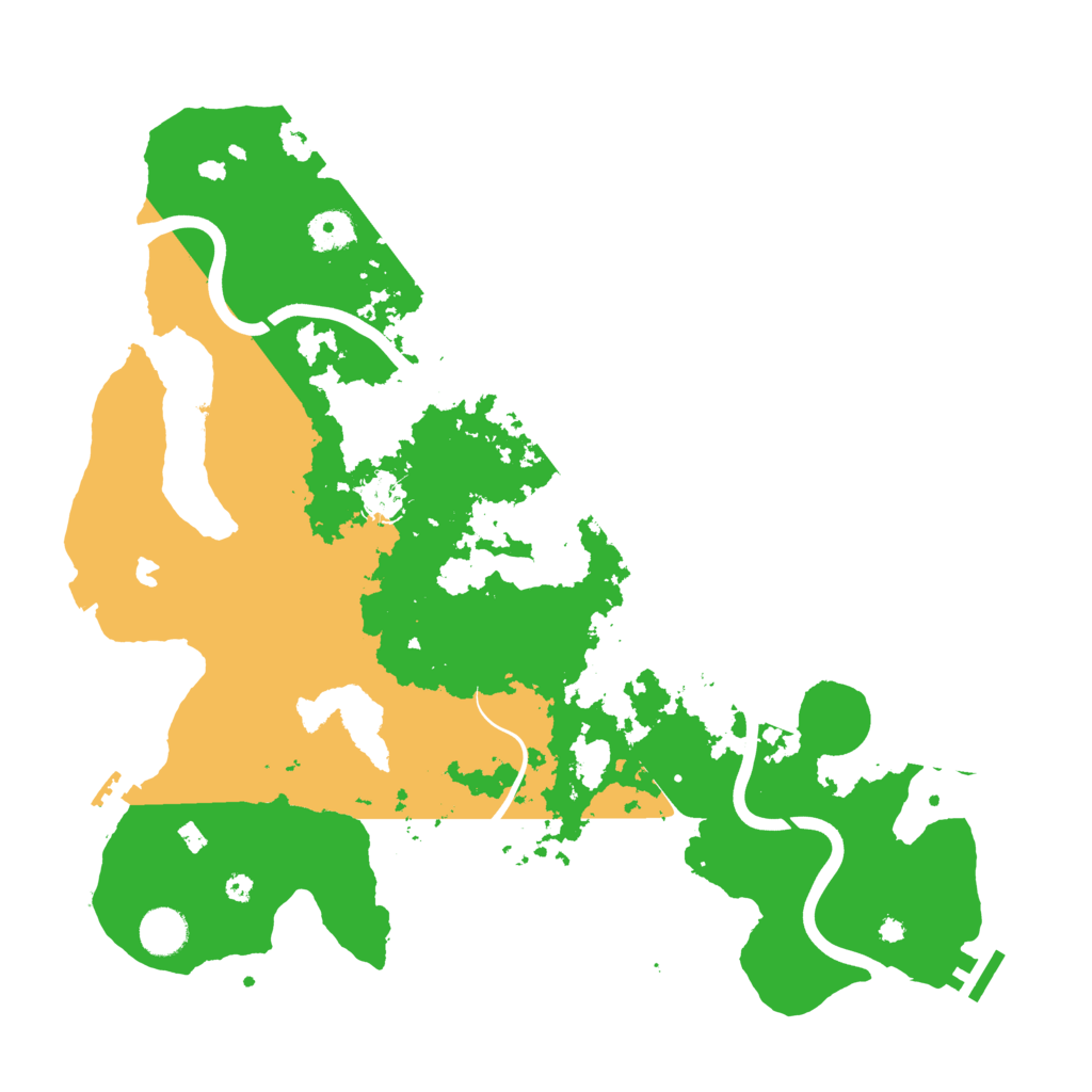Biome Rust Map: Procedural Map, Size: 4000, Seed: 2084455924