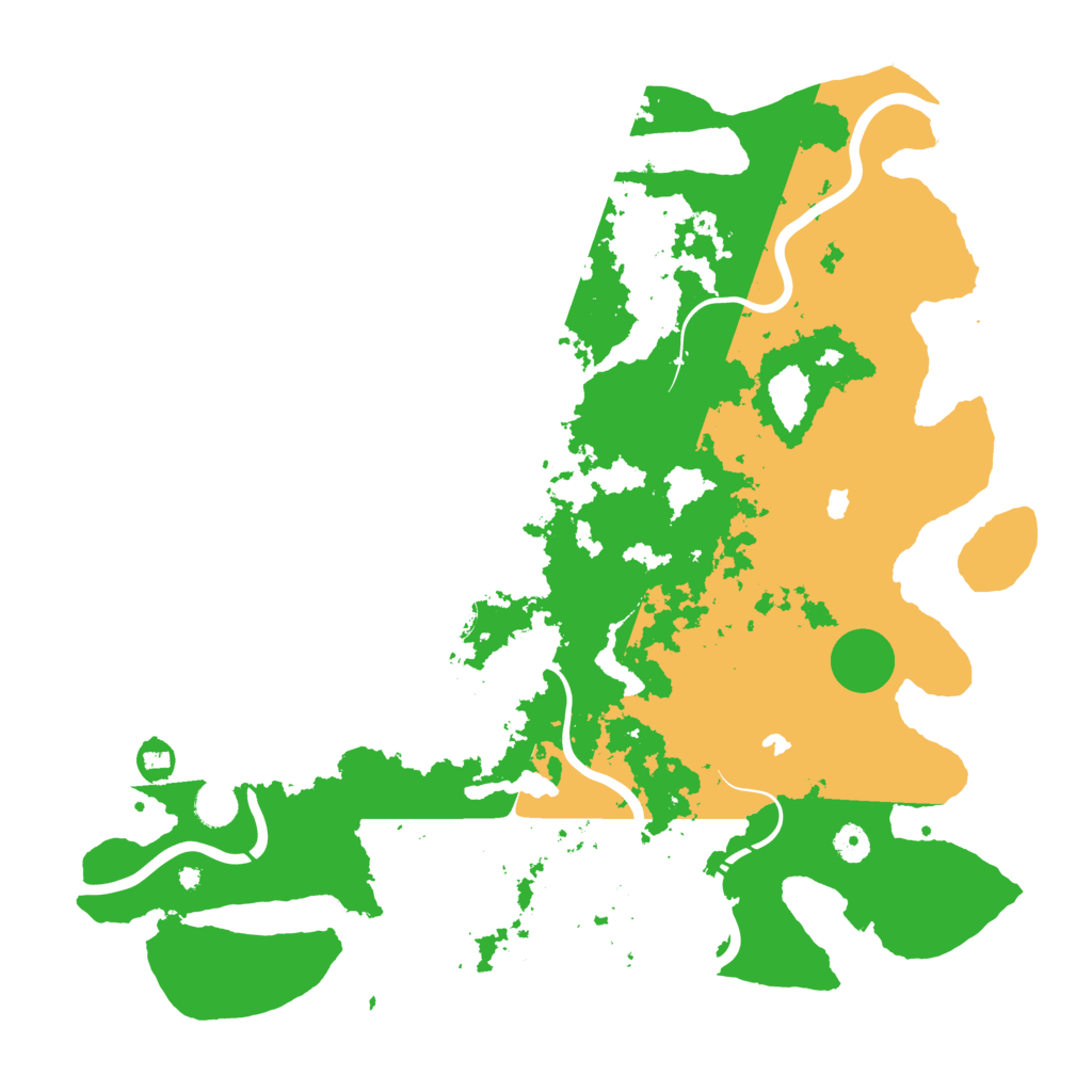 Biome Rust Map: Procedural Map, Size: 4500, Seed: 1477228384