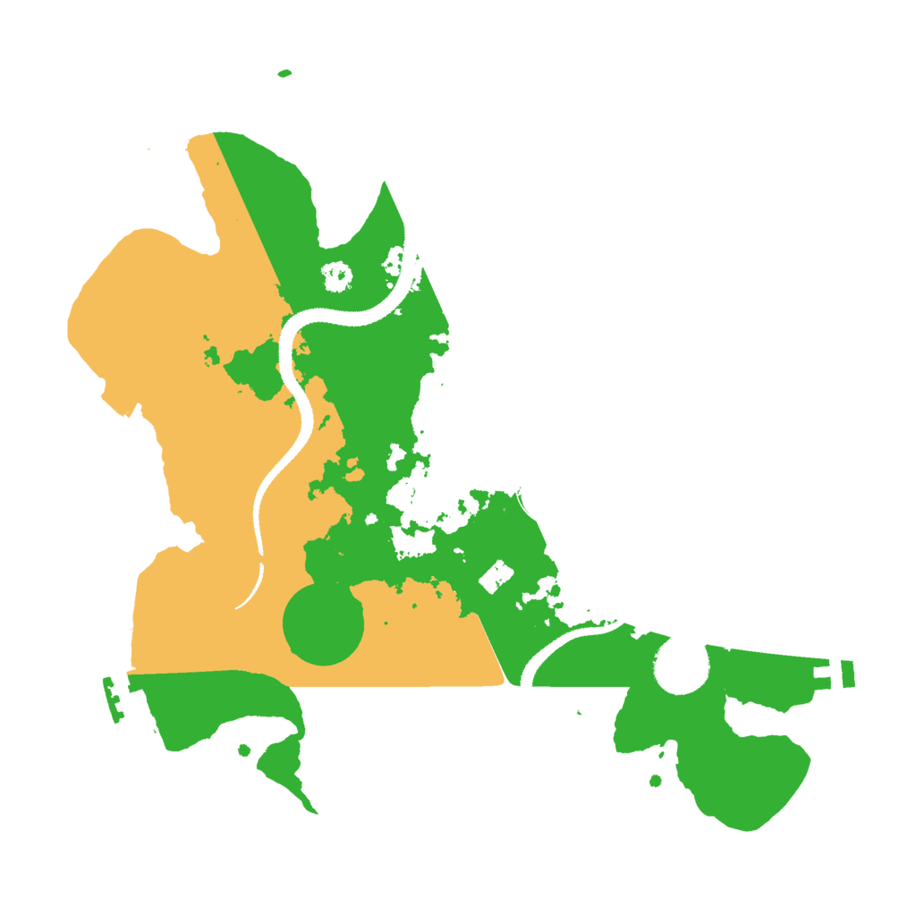 Biome Rust Map: Procedural Map, Size: 3000, Seed: 1508951633