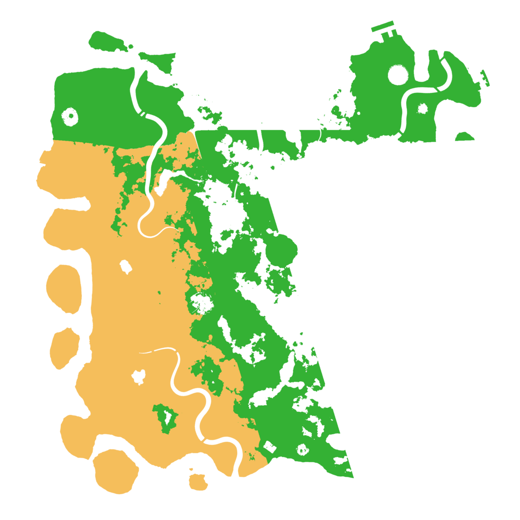 Biome Rust Map: Procedural Map, Size: 4560, Seed: 212400