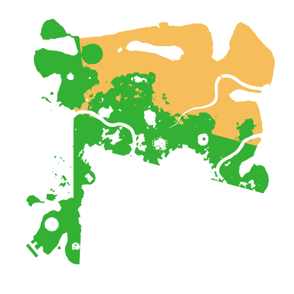 Biome Rust Map: Procedural Map, Size: 3800, Seed: 9658103