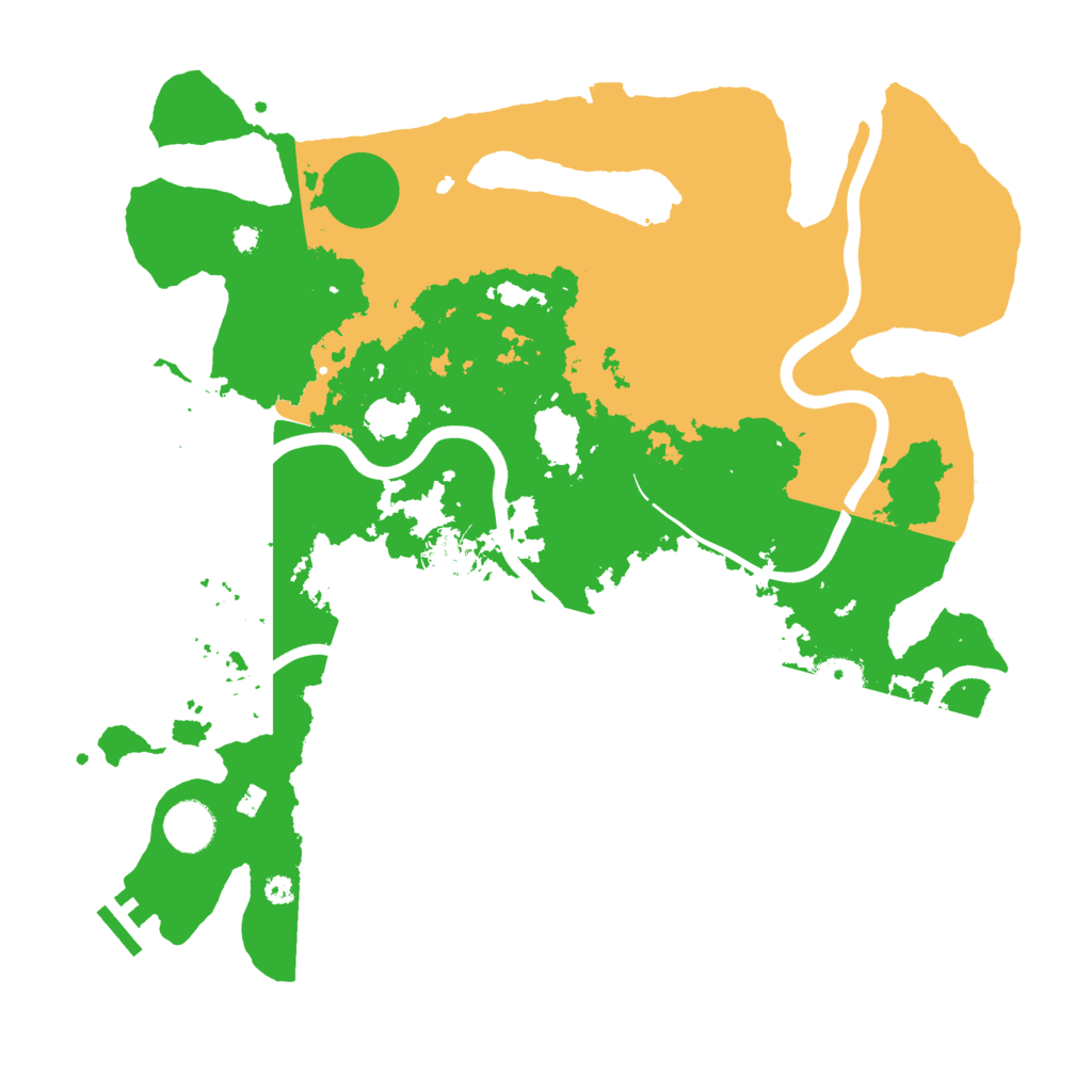 Biome Rust Map: Procedural Map, Size: 3800, Seed: 9658103