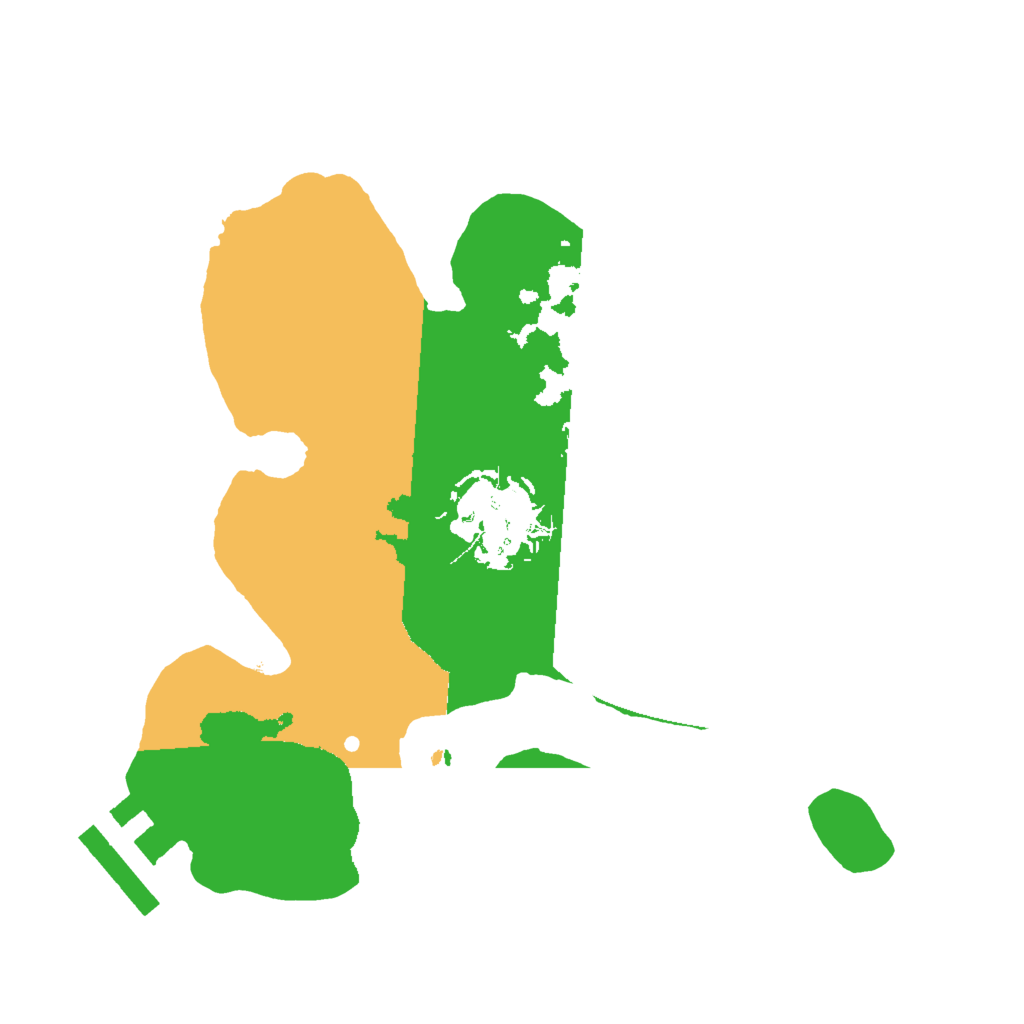 Biome Rust Map: Procedural Map, Size: 2000, Seed: 1944627716