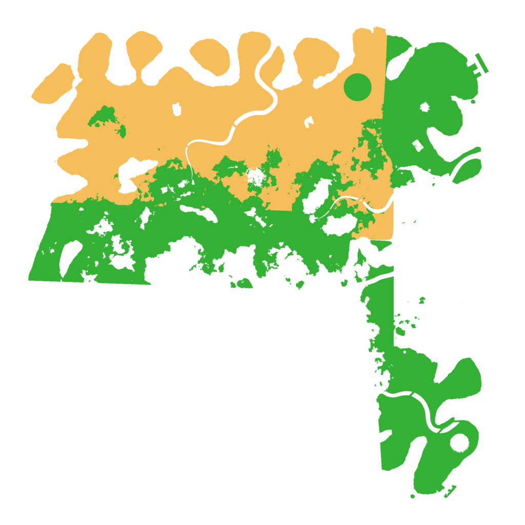 Biome Rust Map: Procedural Map, Size: 5000, Seed: 944717751