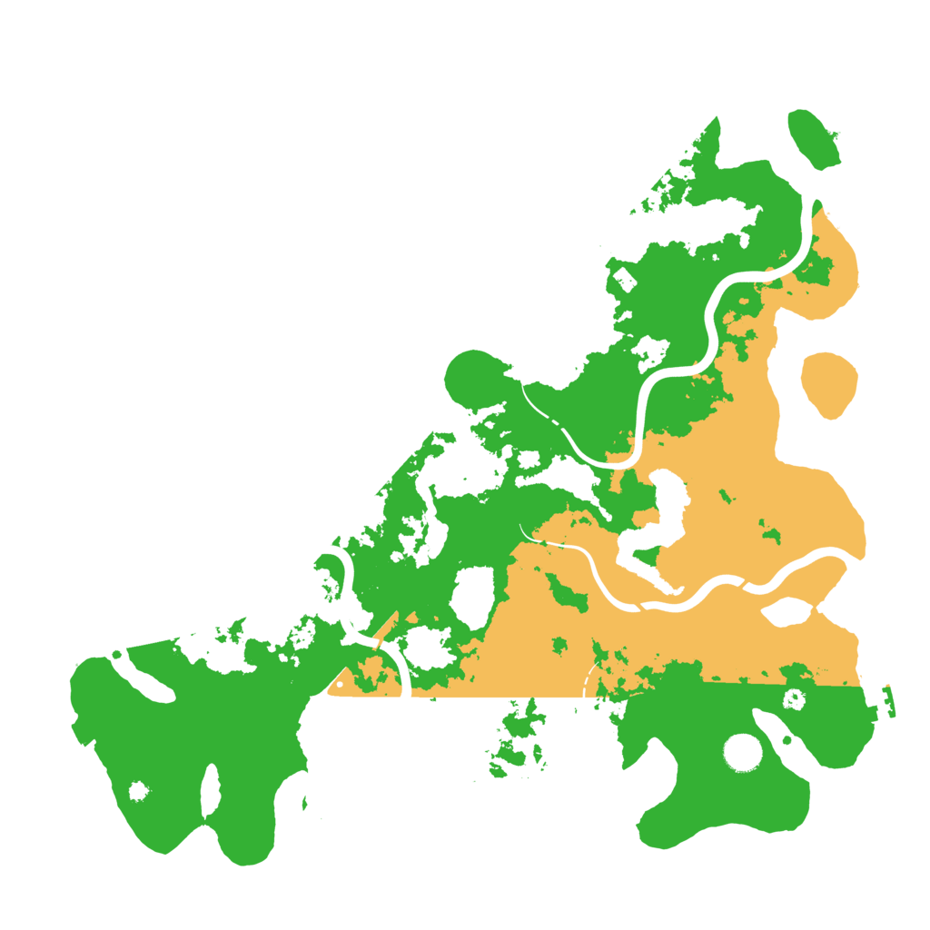 Biome Rust Map: Procedural Map, Size: 4250, Seed: 1517127784