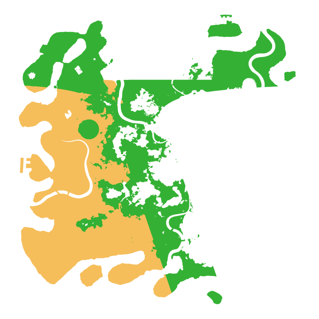 Biome Rust Map: Procedural Map, Size: 4250, Seed: 1803747934