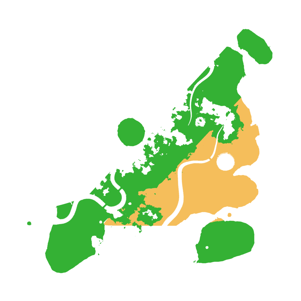 Biome Rust Map: Procedural Map, Size: 3000, Seed: 1807911617