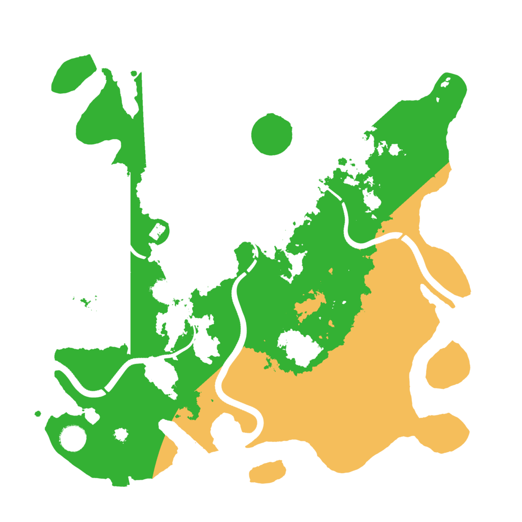 Biome Rust Map: Procedural Map, Size: 3500, Seed: 456433848