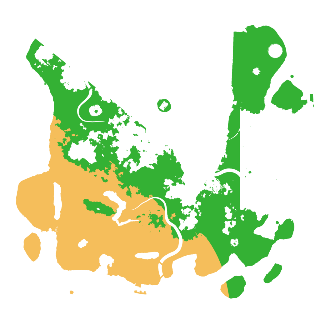 Biome Rust Map: Procedural Map, Size: 4000, Seed: 1399466323