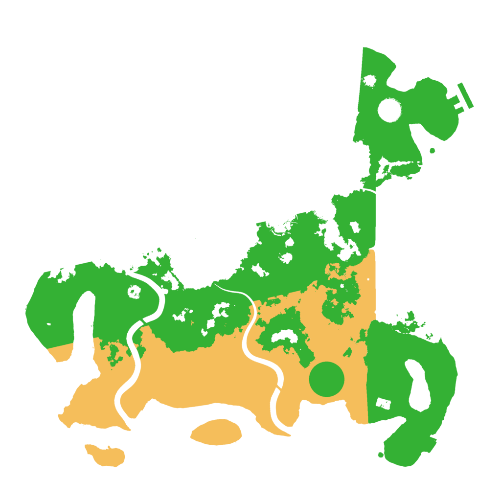 Biome Rust Map: Procedural Map, Size: 3750, Seed: 302852801