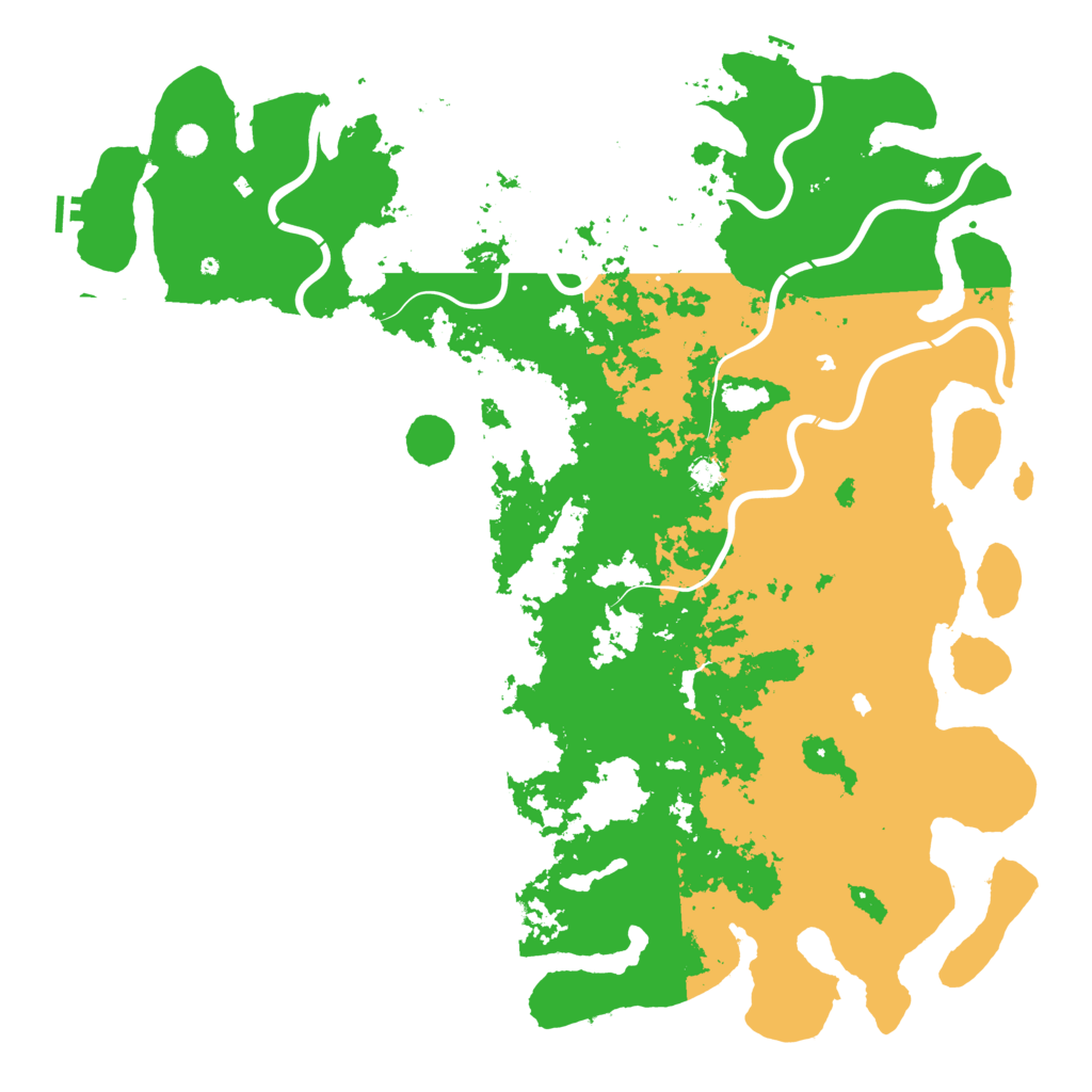 Biome Rust Map: Procedural Map, Size: 6000, Seed: 328422234