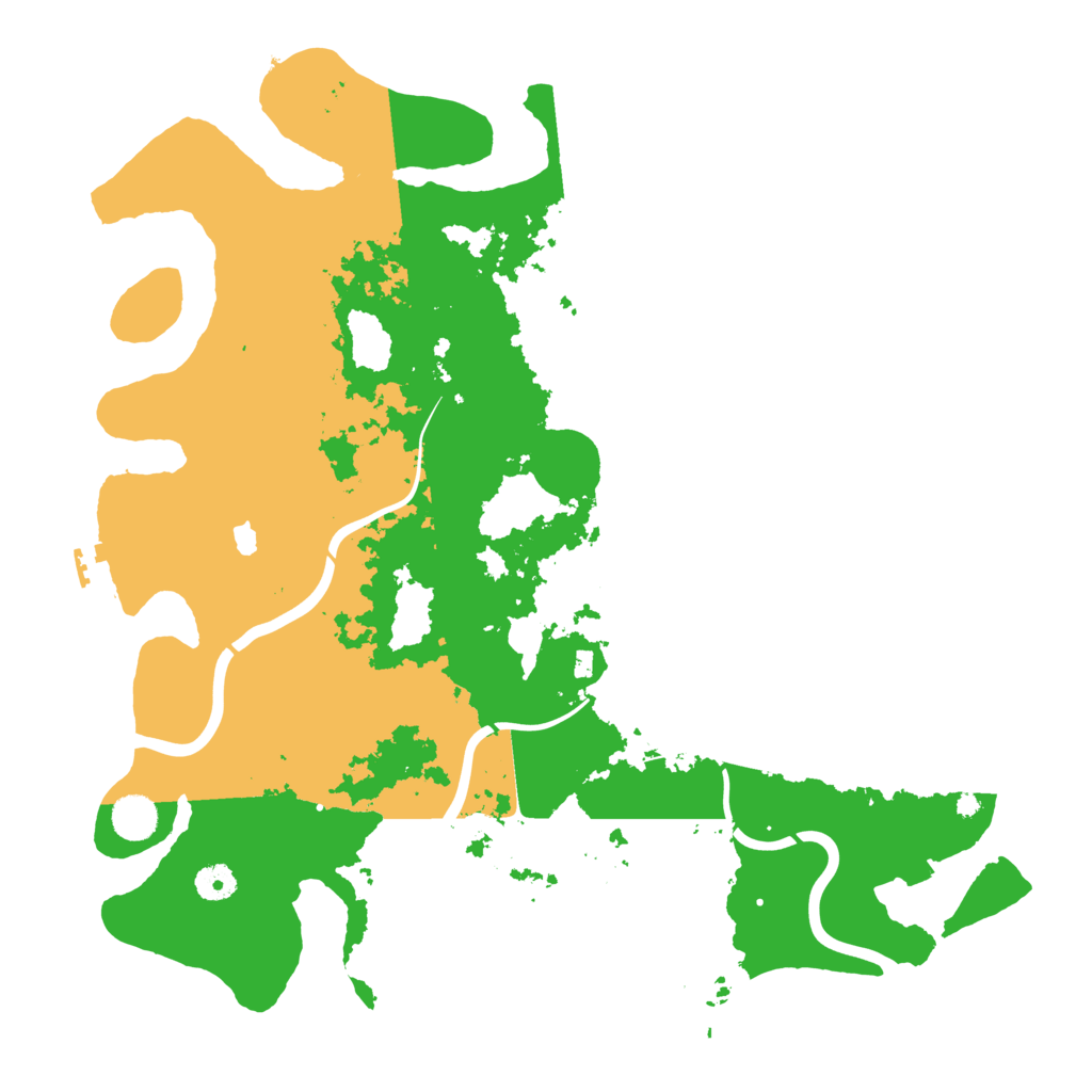 Biome Rust Map: Procedural Map, Size: 4250, Seed: 467346