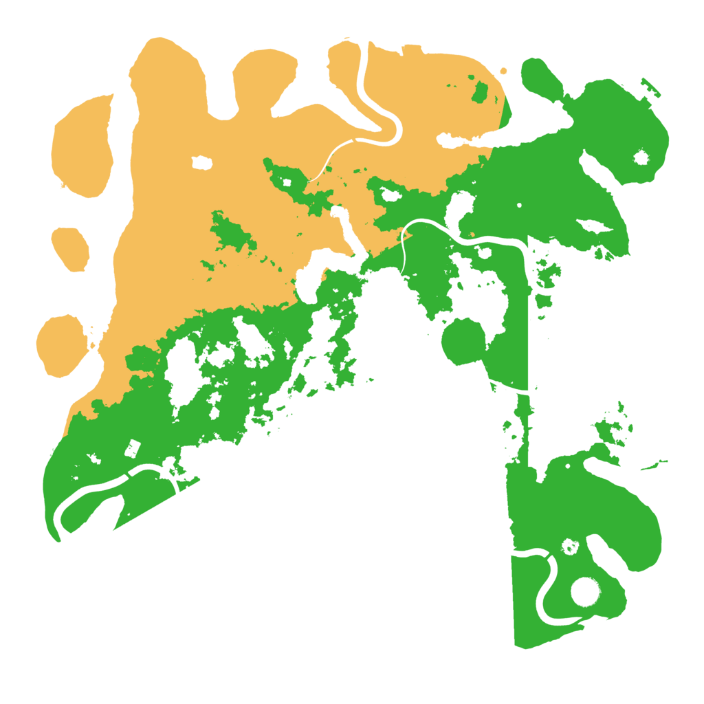 Biome Rust Map: Procedural Map, Size: 4250, Seed: 254009888