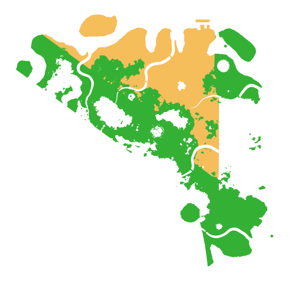 Biome Rust Map: Procedural Map, Size: 4250, Seed: 1236738