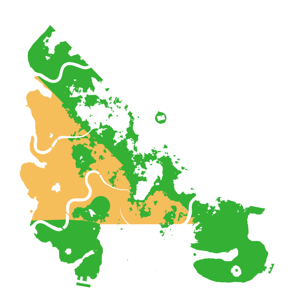 Biome Rust Map: Procedural Map, Size: 4250, Seed: 88313232