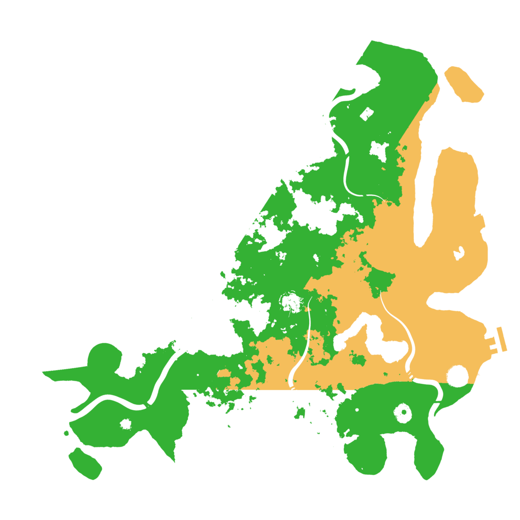 Biome Rust Map: Procedural Map, Size: 4250, Seed: 134776273